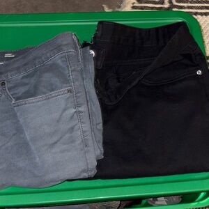 Goodfellow & Co Black and Gray Denim Pants